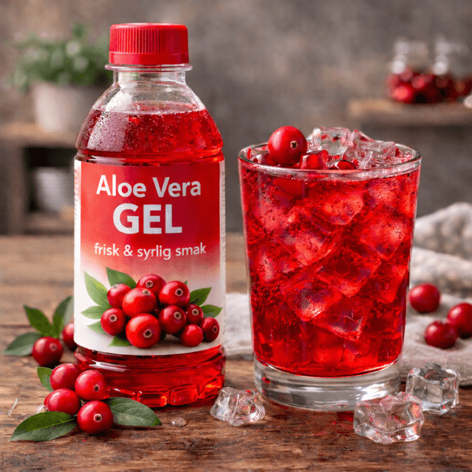 Hovedbilde Aloe vera Tranebær & eple