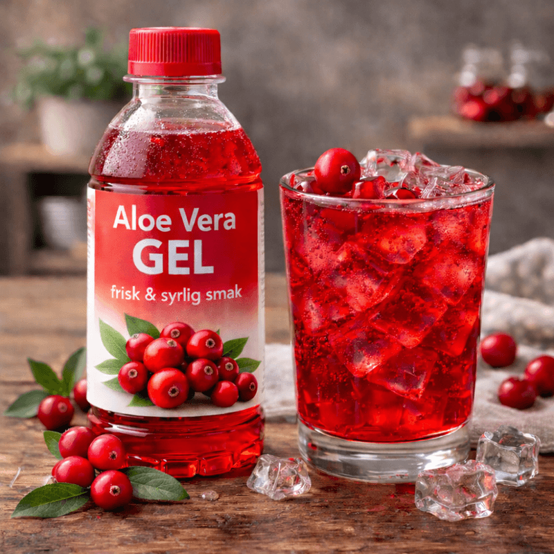 Aloe vera Tranebær & eple